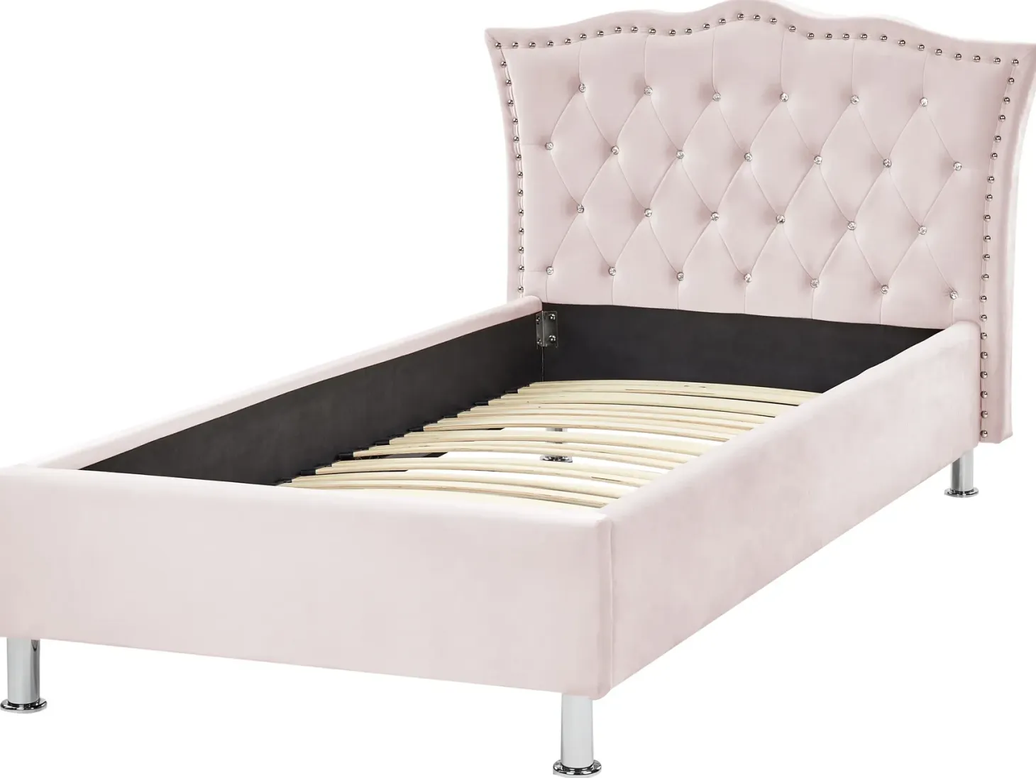 Seng Velour METZ 90 x 200 cm Pastellrosa