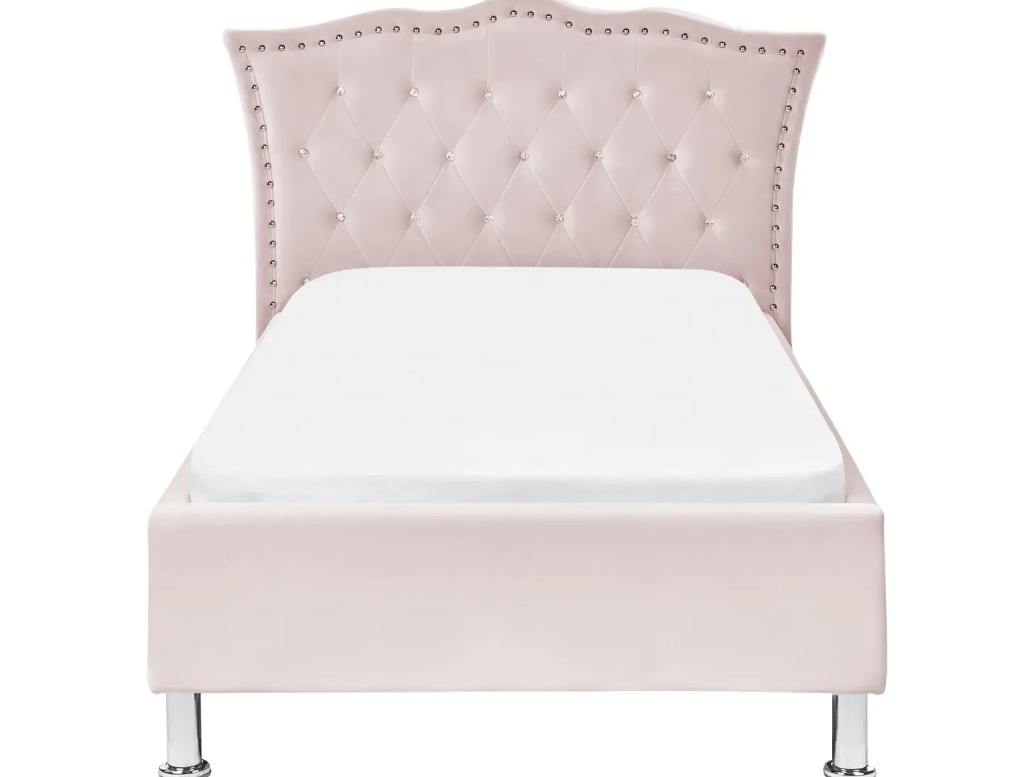 Seng Velour METZ 90 x 200 cm Pastellrosa