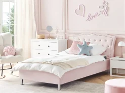 Seng Velour METZ 90 x 200 cm Pastellrosa
