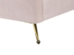 Seng Velour MIRIBEL 180 x 200 cm Pastellrosa