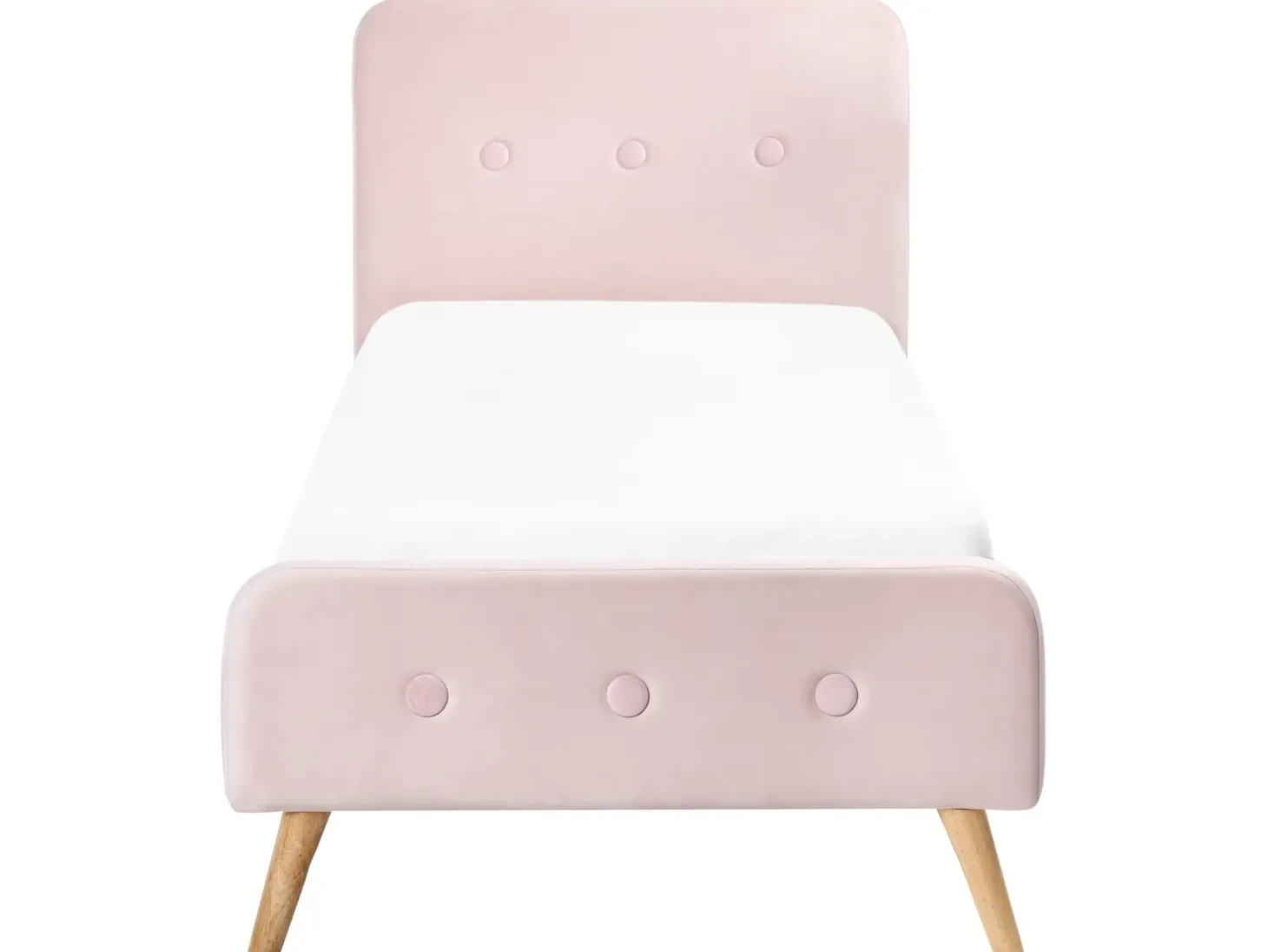 Seng Velour RENNES 90 x 200 cm Pastellrosa