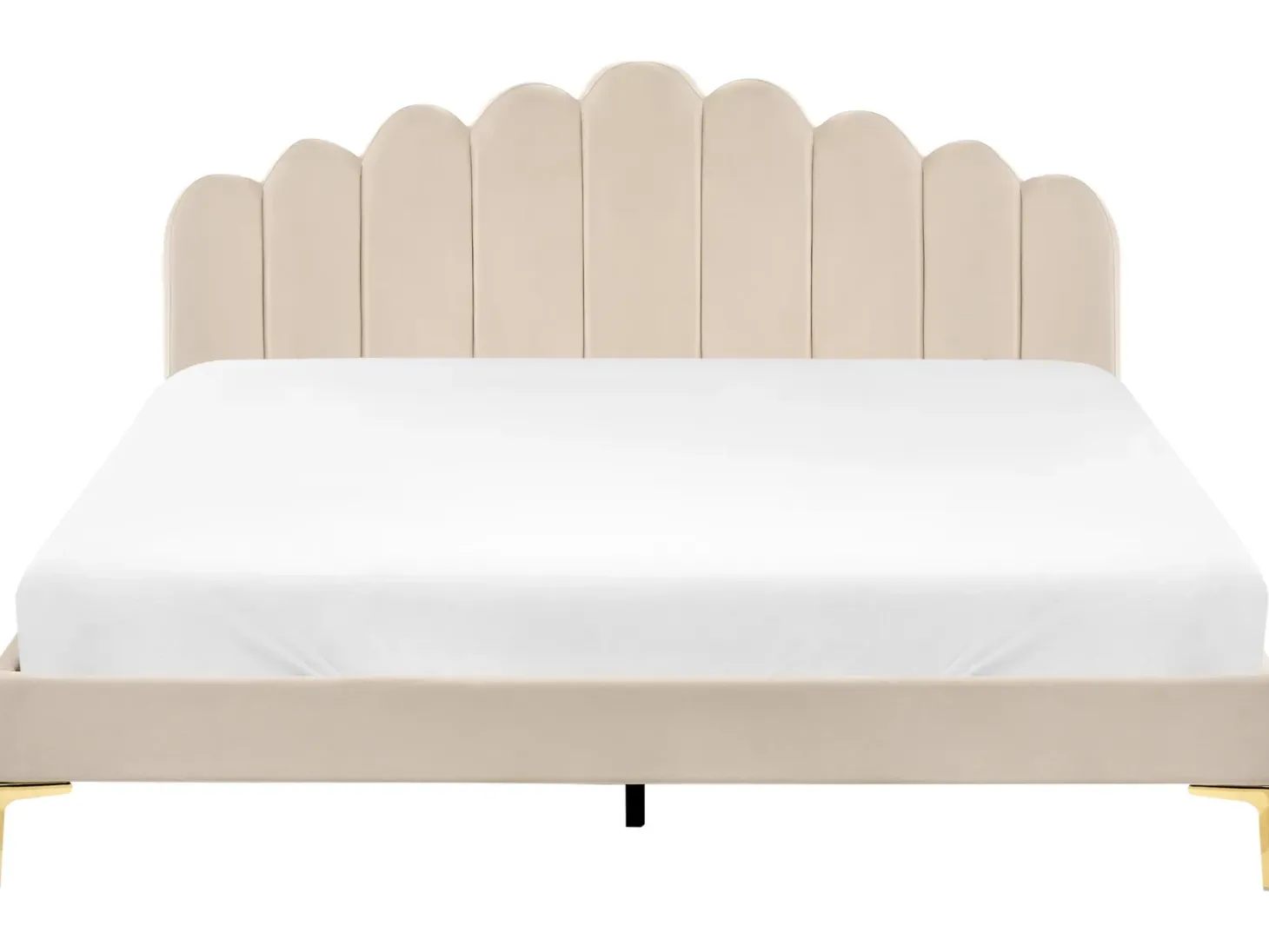 Seng Velour SAUVIAN 180 x 200 cm Beige