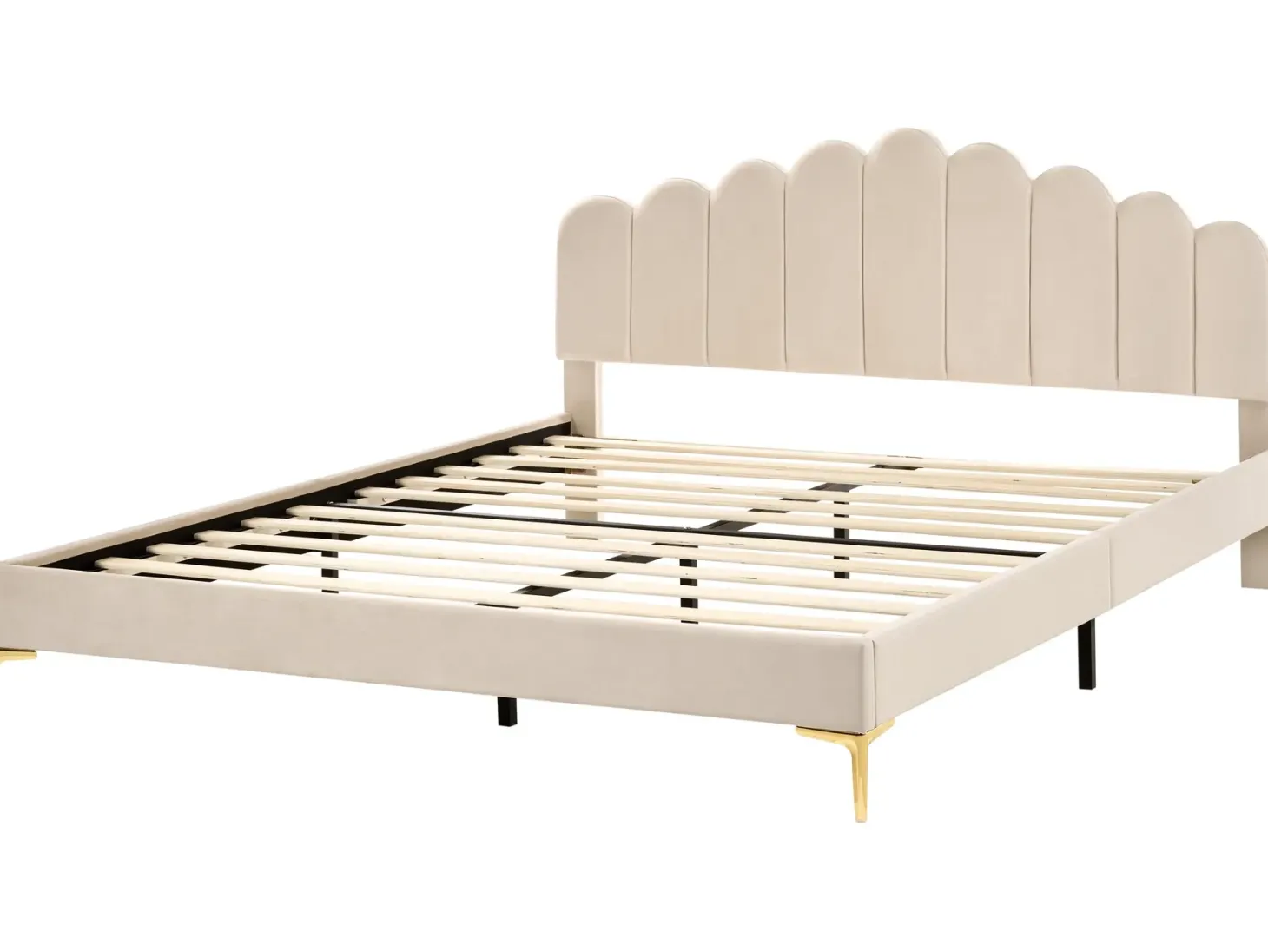 Seng Velour SAUVIAN 180 x 200 cm Beige