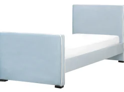 Seng Velour TEENIE 90 x 200 cm Himmelblå