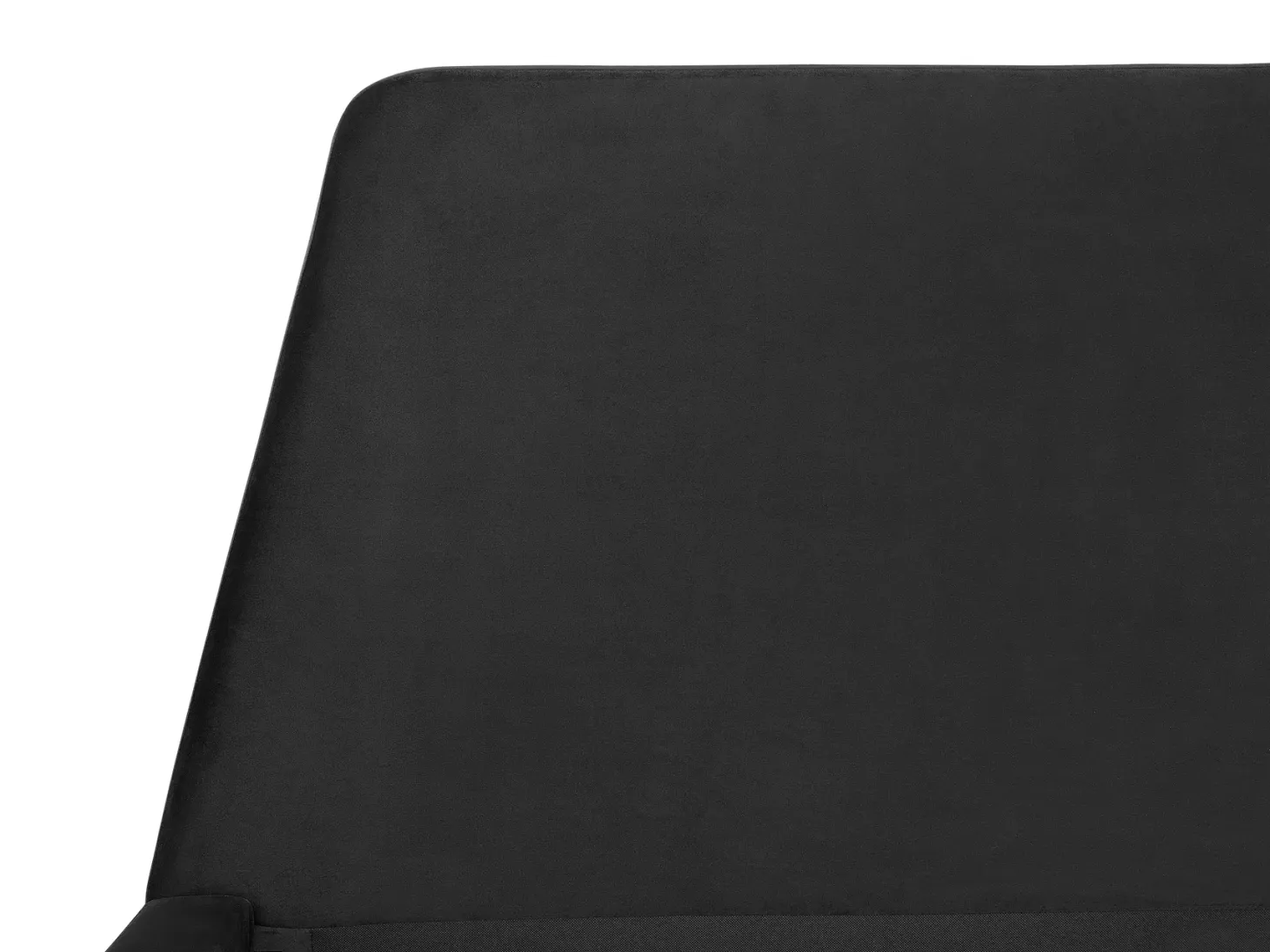 Seng Velour VIENNE 180 x 200 cm Sort