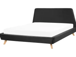 Seng Velour VIENNE 180 x 200 cm Sort