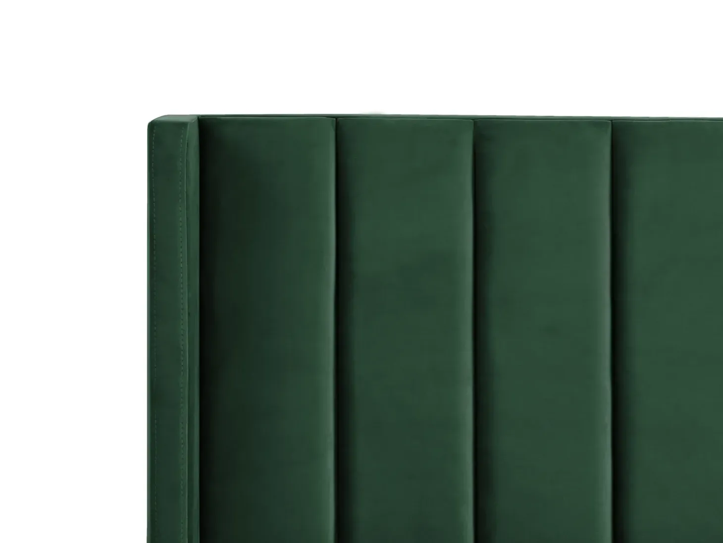 Seng Velour VILLETTE 180 x 200 cm Mørkegrøn