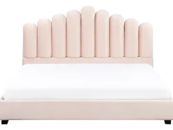Seng Velour VINCENNES 180 x 200 cm Pastellrosa