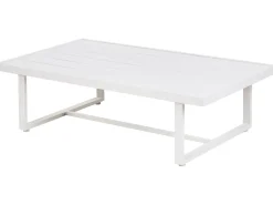 SERLA 5 personers Loungesæt med bord Hvid Metal