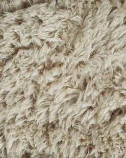 Shaggy gulvtæppe CIDE Beige 160 x 230 cm