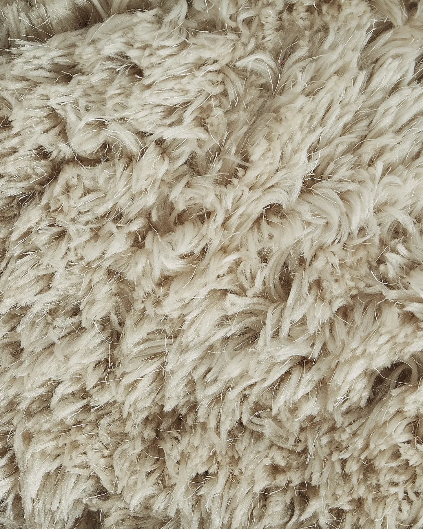 Shaggy gulvtæppe CIDE Beige 160 x 230 cm