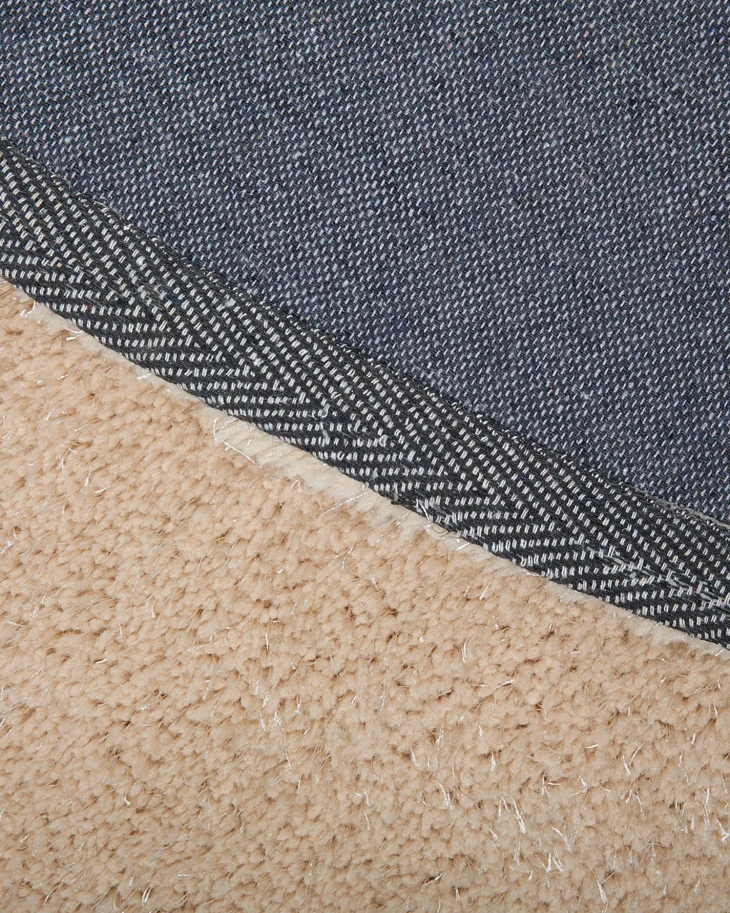 Shaggy gulvtæppe DEMRE Beige 160 x 230 cm