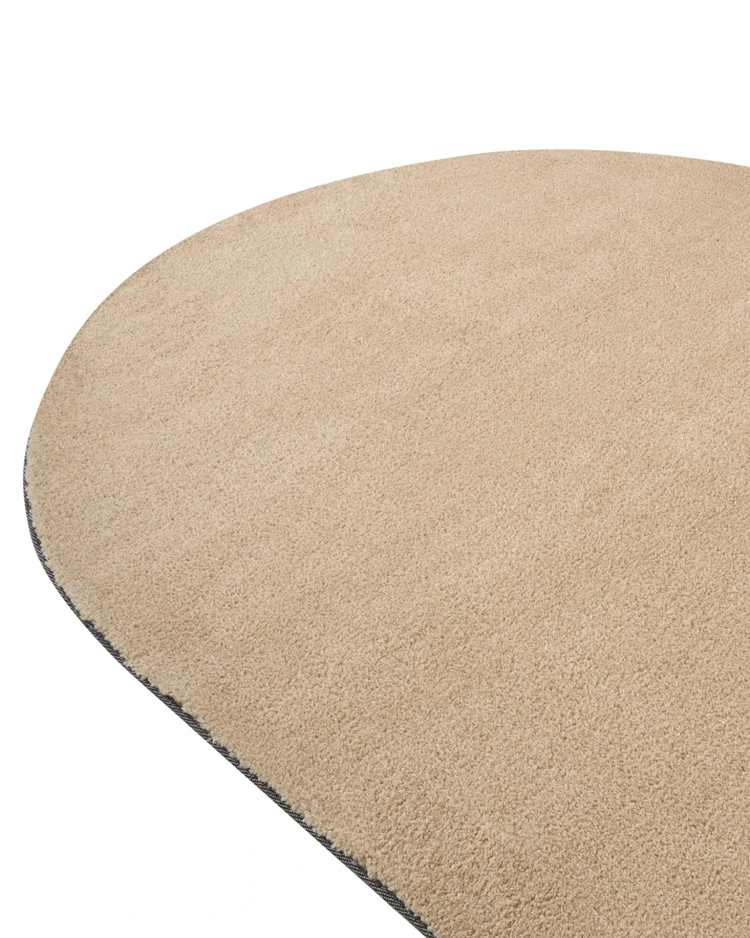 Shaggy gulvtæppe DEMRE Beige 160 x 230 cm
