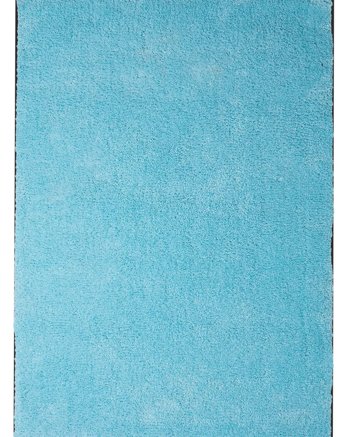 Shaggy gulvtæppe DEMRE Himmelblå 140 x 200 cm