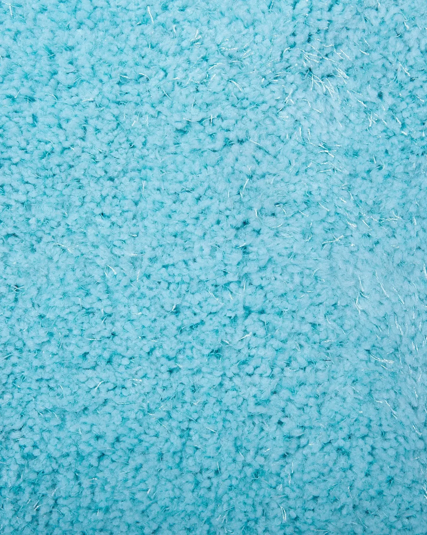 Shaggy gulvtæppe DEMRE Himmelblå 140 x 200 cm