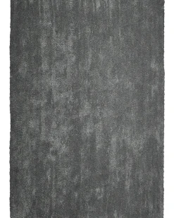 Shaggy gulvtæppe DEMRE Mørkegrå 160 x 230 cm