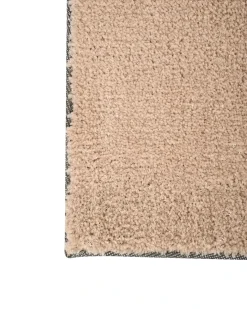 Shaggy gulvtæppe DEMRE Sand Beige 200 x 300 cm