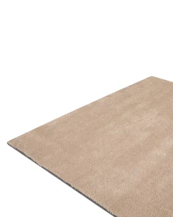 Shaggy gulvtæppe DEMRE Sand Beige 200 x 300 cm