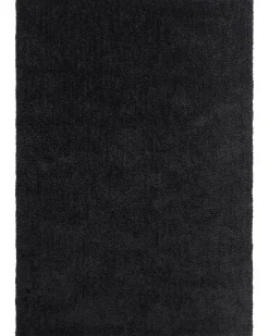 Shaggy gulvtæppe DEMRE Sort 160 x 230 cm