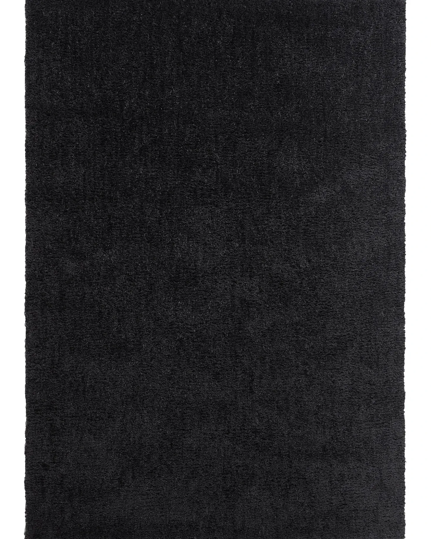 Shaggy gulvtæppe DEMRE Sort 160 x 230 cm