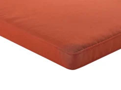 Siddehynde til bænk SOVANA 45 x 110 cm Mørkerød