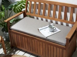 Siddehynde til bænk SOVANA 108 x 45 cm Grå