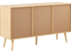 Skab PEROTE Rattan Lysebrun