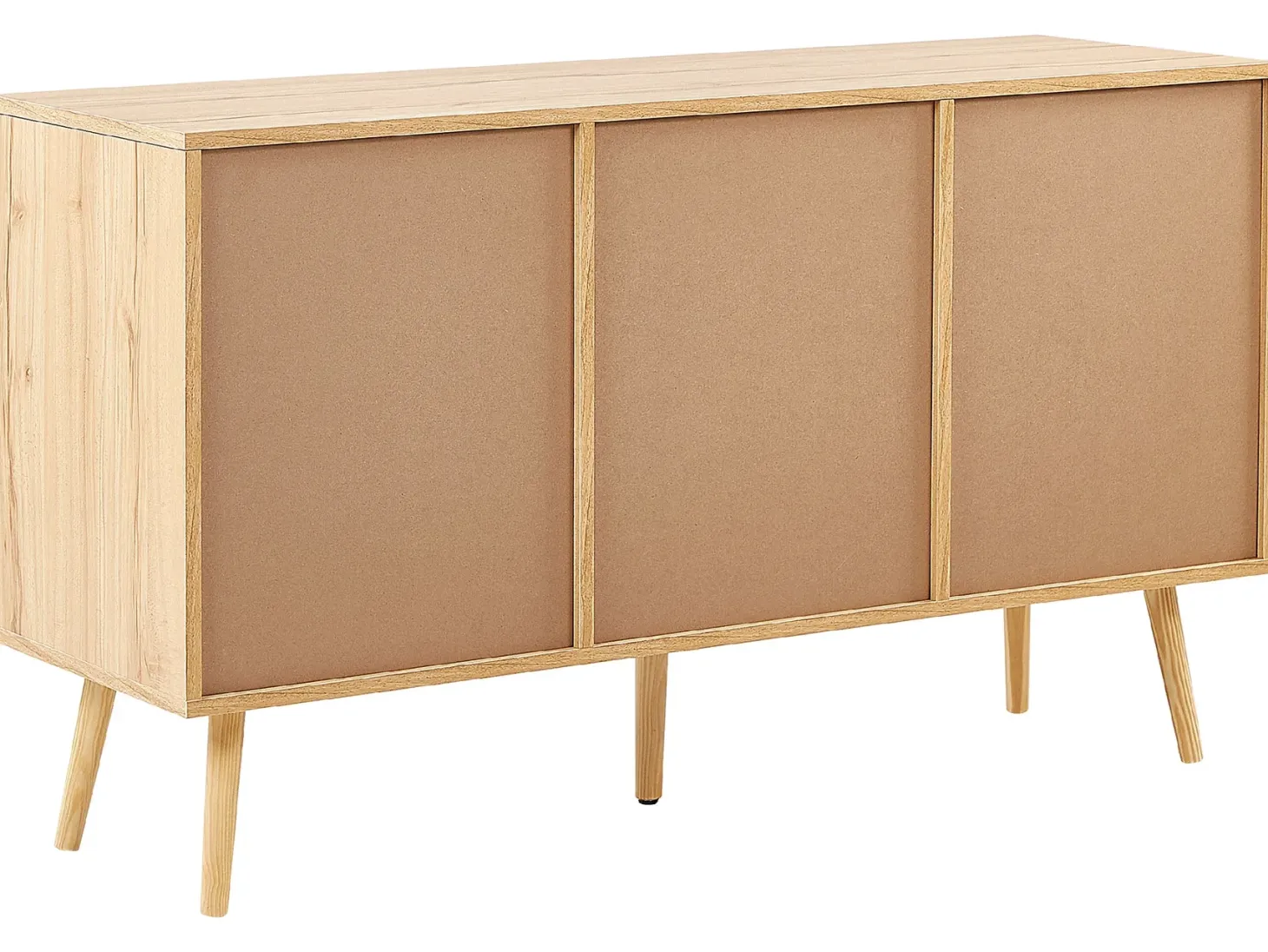 Skab PEROTE Rattan Lysebrun