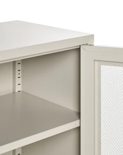 Skab WAKATIPU Metal Lys Beige