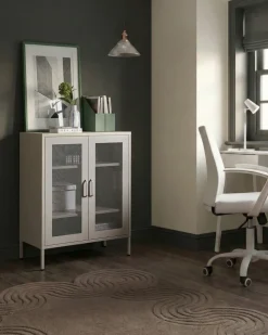 Skab WAKATIPU Metal Lys Beige