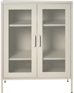 Skab WAKATIPU Metal Lys Beige