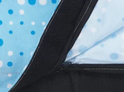 Sækkestolebetræk FUZZY 180 cm 140 cm Himmelblå