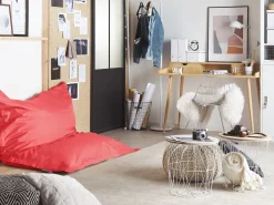 Sækkestolebetræk FUZZY 180 cm 140 cm Rød