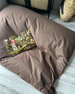 Sækkestol 300 L FUZZY 140 cm 180 cm Brun