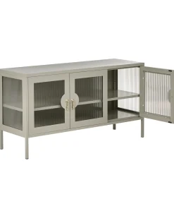 Skænk GLEORA Metal Lys Beige