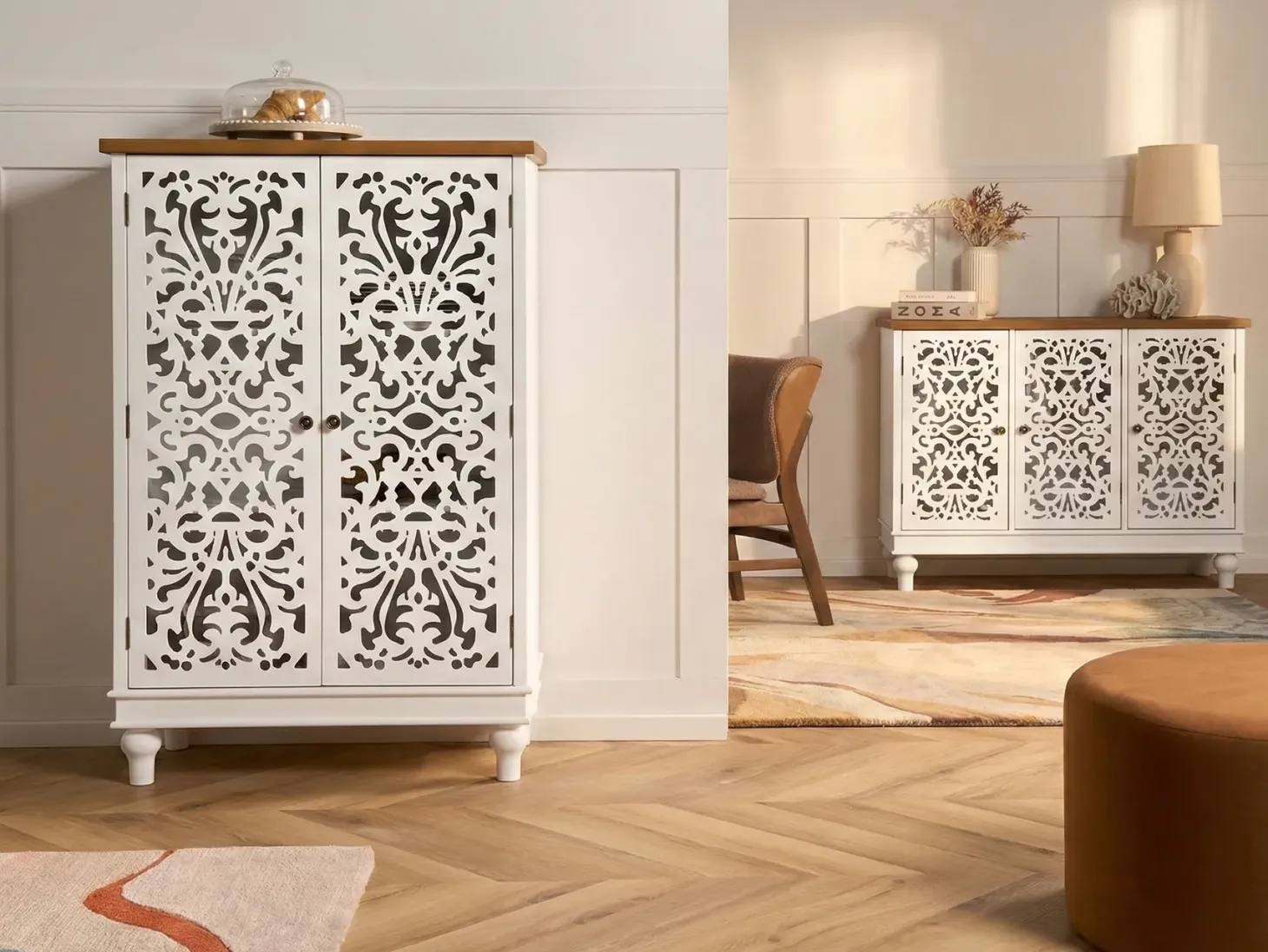 Skænk KATHERINE Hvid