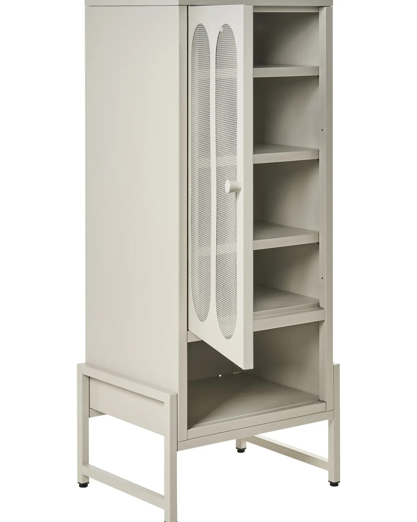 Skænk SOLETTA Metal Lys Beige