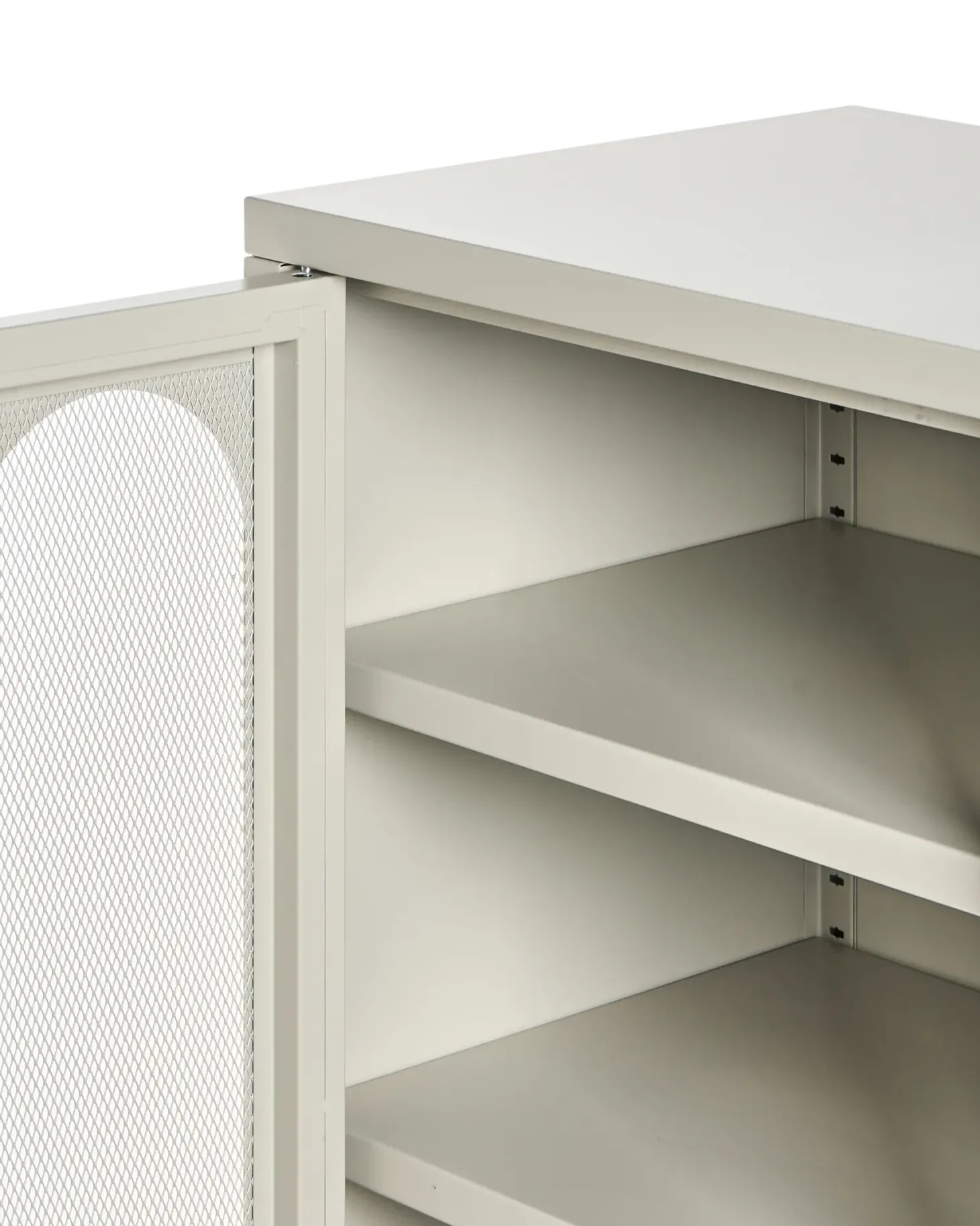 Skænk SOLETTA Metal Lys Beige