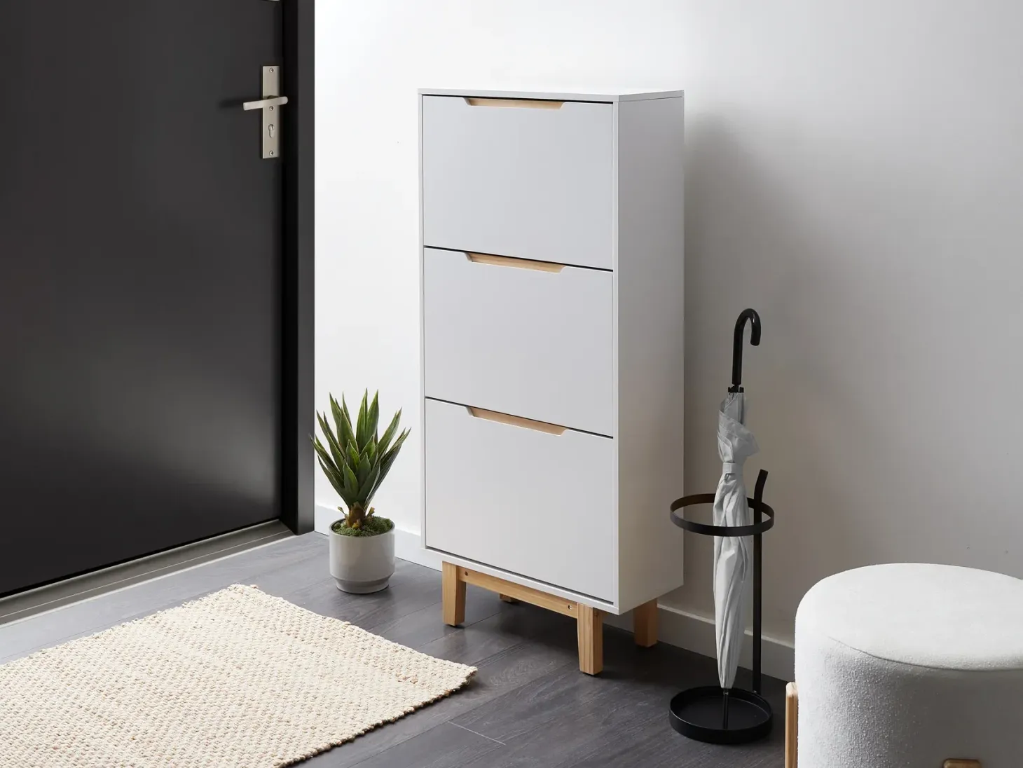 Skoskab SANDFLY Hvid