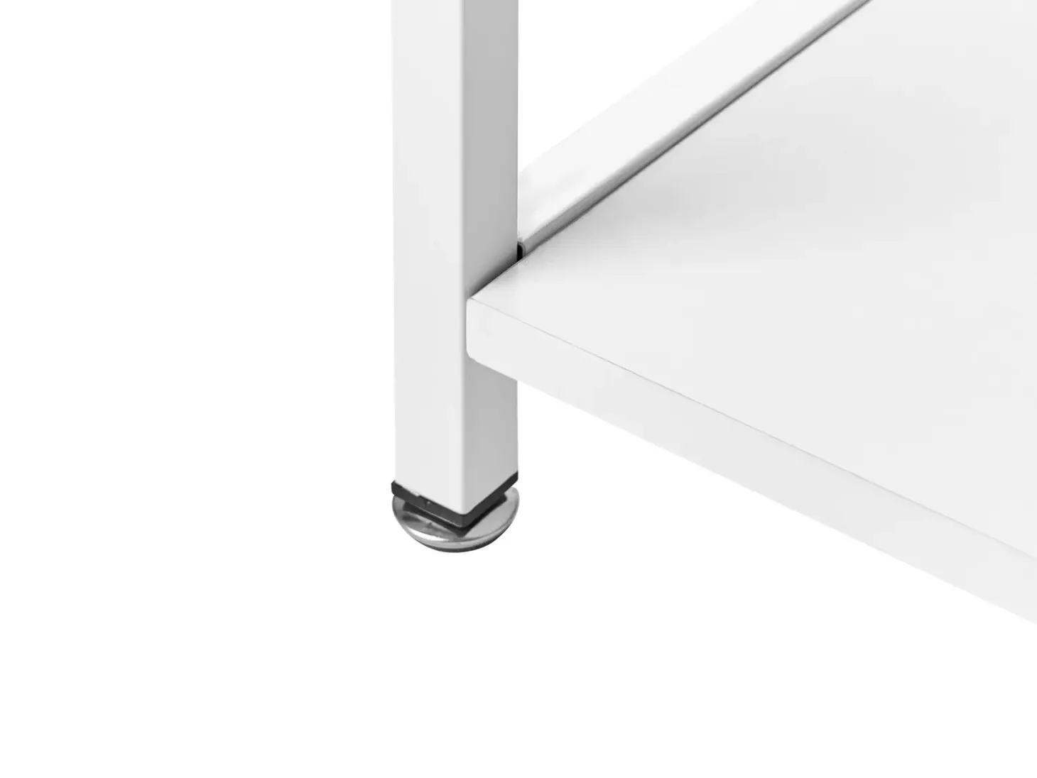 Skrivebord ARAMINGO Hvid 120 cm 60 cm med opbevaring