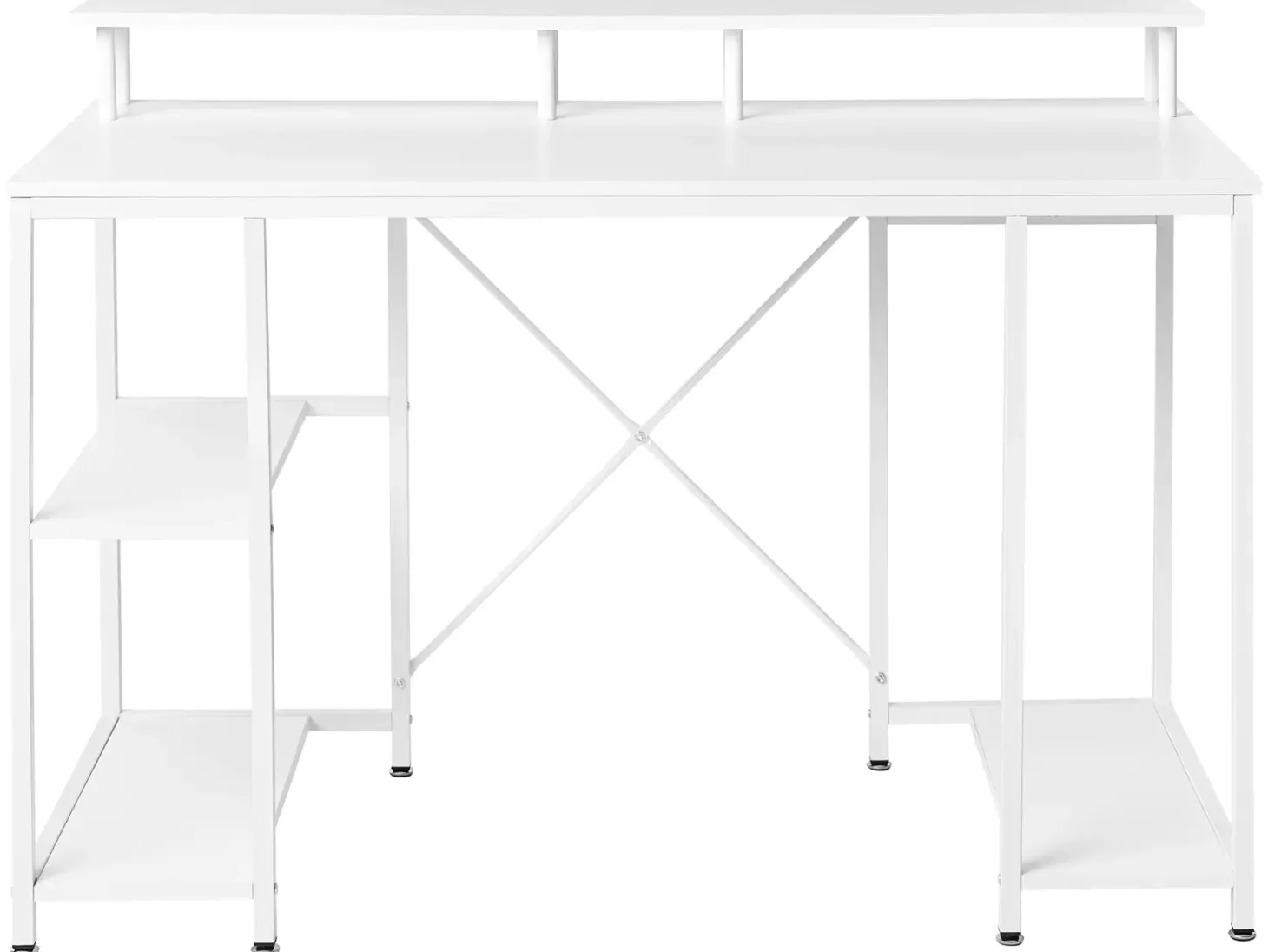 Skrivebord CADDO Hvid 120 cm 60 cm