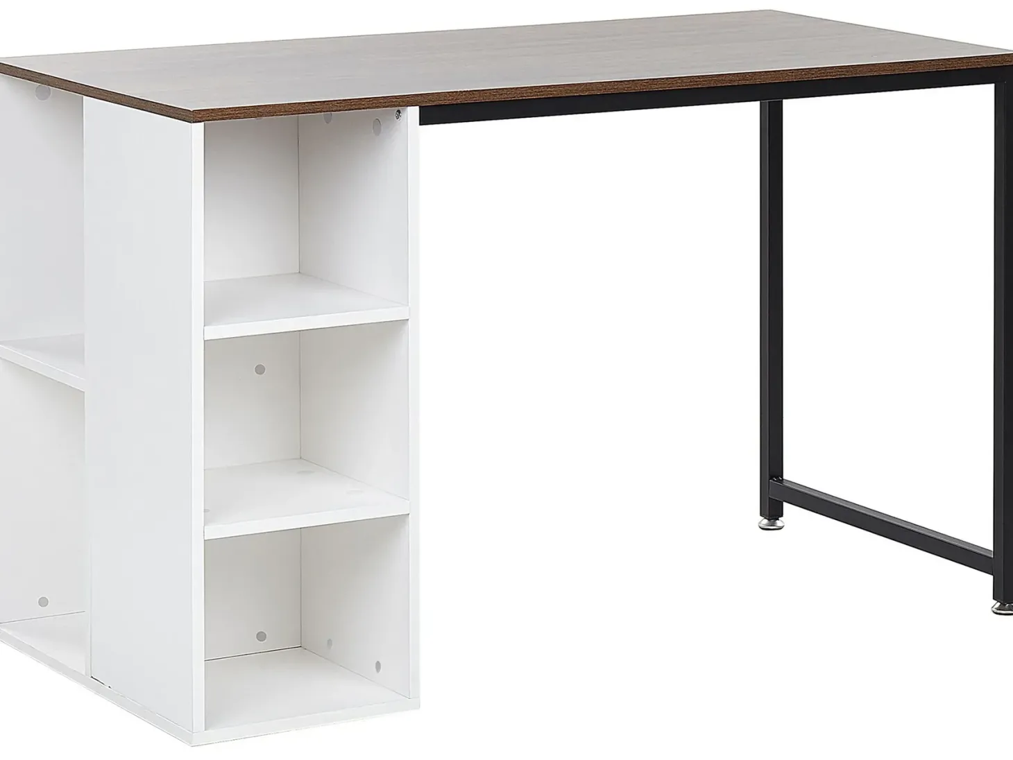 Skrivebord DESE Brun/hvid 120 cm 60 cm