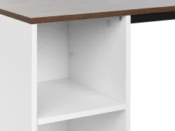 Skrivebord DESE Brun/hvid 120 cm 60 cm