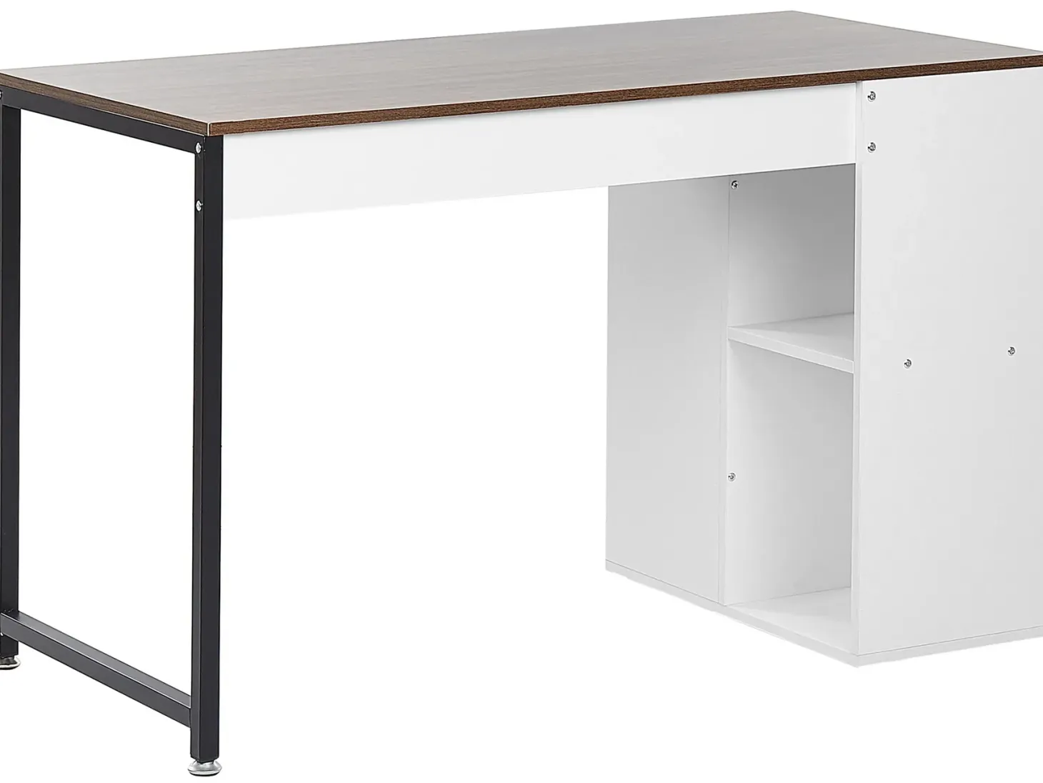 Skrivebord DESE Brun/hvid 120 cm 60 cm