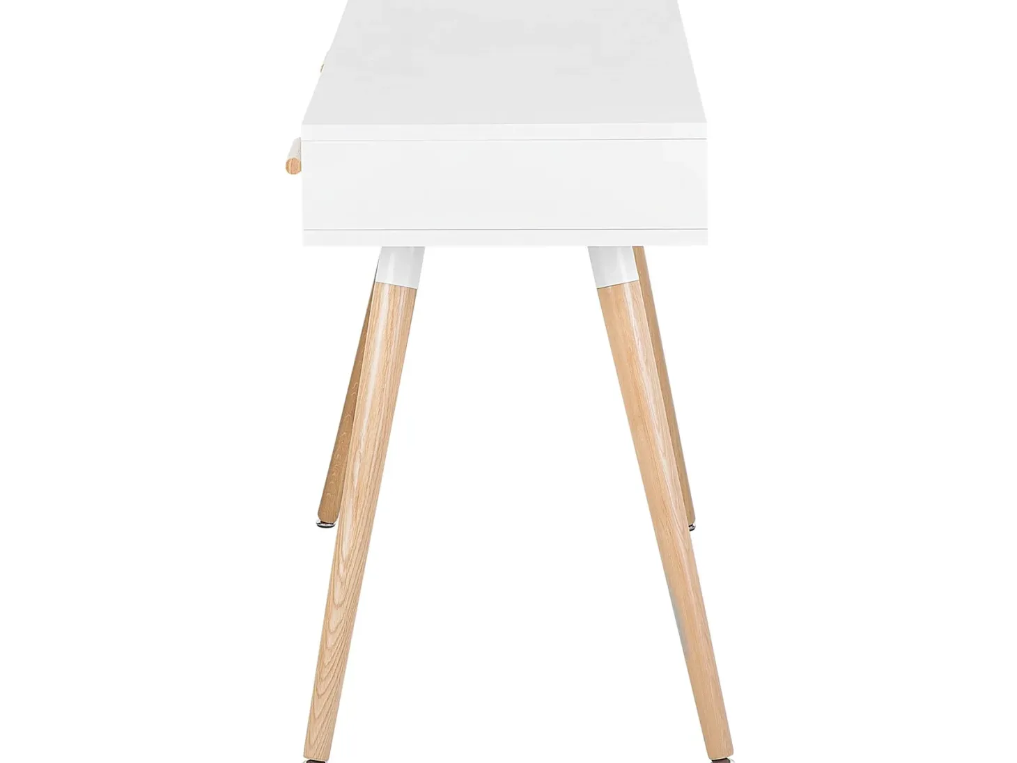 Skrivebord FRISCO Grå 120 cm 45 cm med skuffer