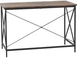 Skrivebord FUTON Mørkebrun 115 cm 60 cm