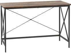 Skrivebord FUTON Mørkebrun 115 cm 60 cm