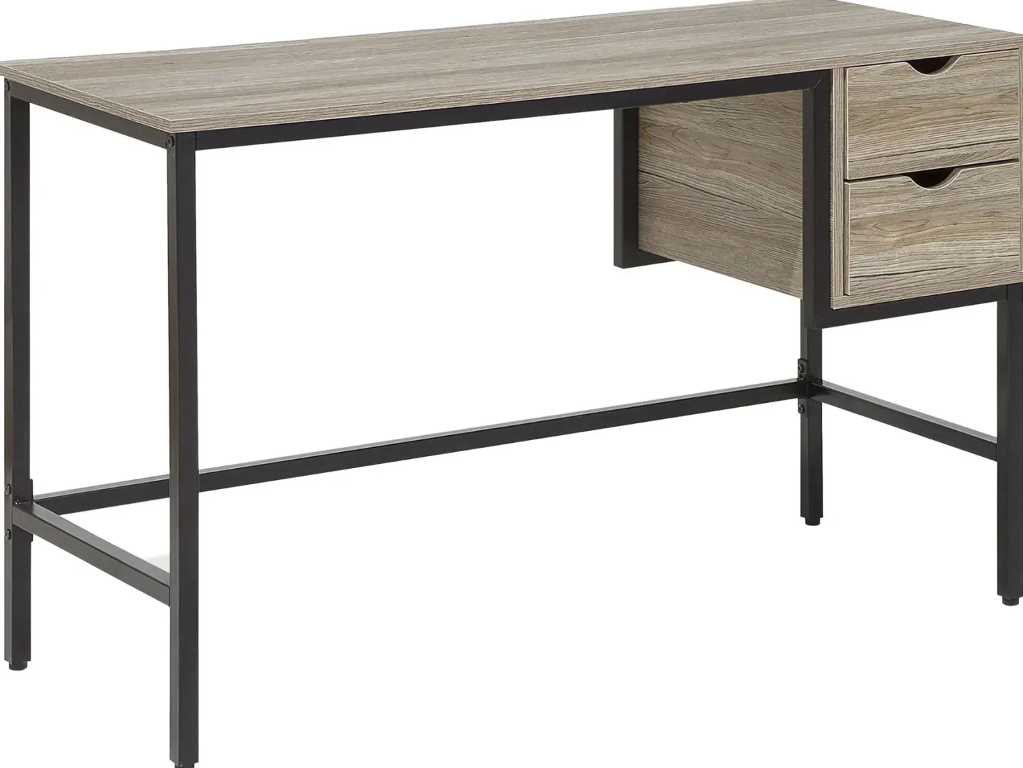 Skrivebord GRANT Lysebrun 120 cm 48 cm med skuffer