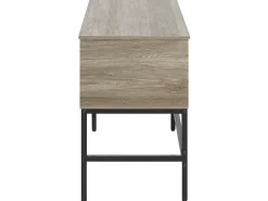 Skrivebord GRANT Lysebrun 120 cm 48 cm med skuffer