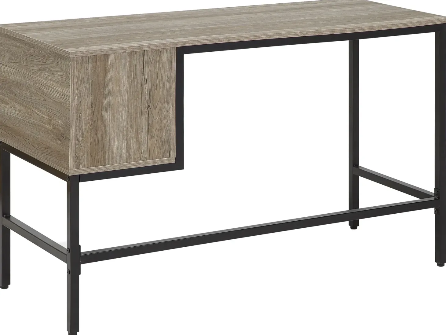 Skrivebord GRANT Lysebrun 120 cm 48 cm med skuffer